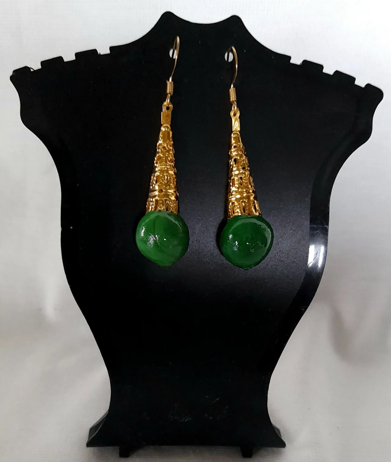 Boucles Vertes dorées