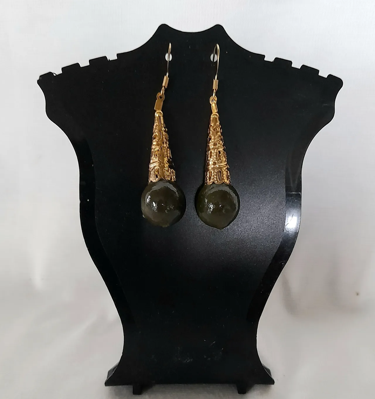 Boucles Vert bouteille