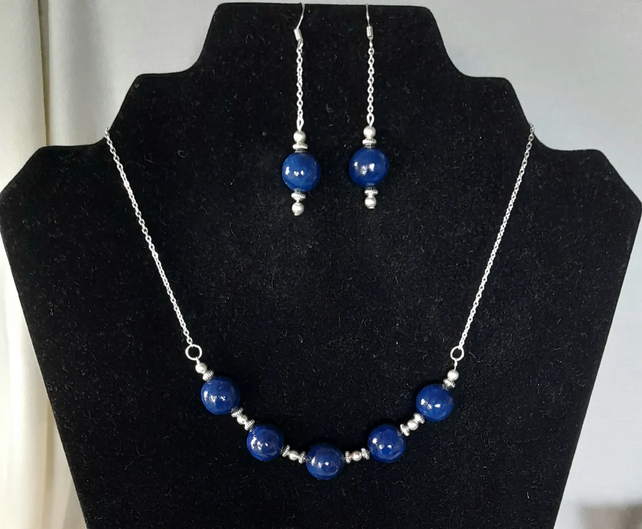 Parure Bleu roi