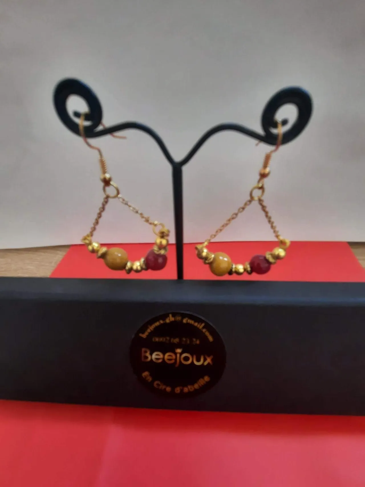 Boucles Brun doré